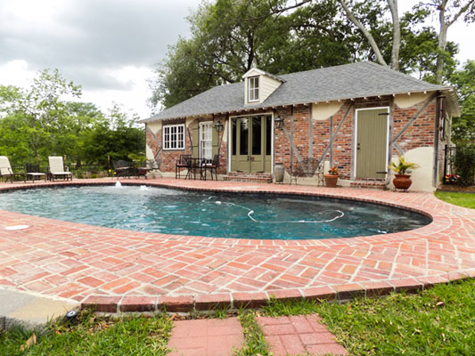George Cousin Pool & Pool House