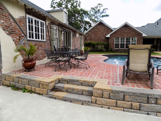 George Cousin Pool & Pool House